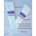 12 Pr 10-13 U.S.A  Cotton Comfort Top Diabetic Over The Calf Socks