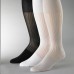 Men- Sheer ribbed nylon over the calf dress socks