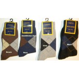 12 pairs of argyle cotton casual or..