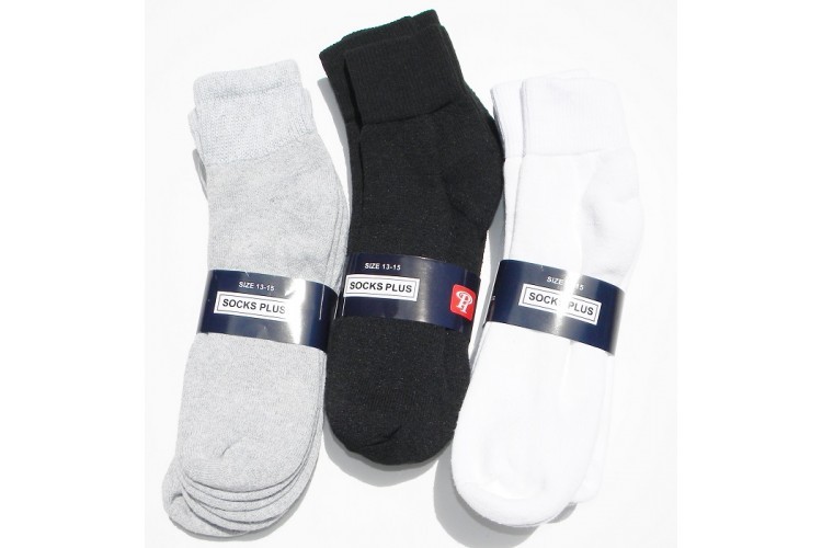 6 pairs Men's 10-13 comfort top Cotton ankle cotton sock