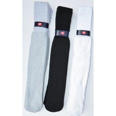 18 Pairs Pack  of  26 inch Long 12-17 Tube Crew socks