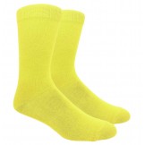 True Yellow Men's Cotton Dress Sock..