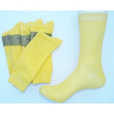 True Yellow Men's Cotton Dress Socks True Yellow Men's Cotton Dress Socks