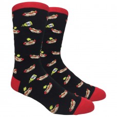 Novelty Hot Dog Socks