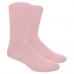 Cotton Light Baby Pink Dress Socks-Men