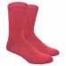 6 Pack Groomsmen Hot pink cotton dress socks-Men's