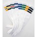 Special!  8 pairs of 23"  Assorted retro 3 Stripe Tube Knee High Socks