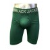 6 Pack Black Jack Sports Men's Long Leg Seamless Boxer Briefs