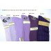 Dark lavender mercerized cotton dress socks