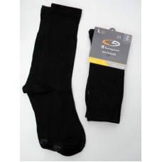 2 Pairs Black Champion Outdoor Super Soft Wool Thermal Dress Socks