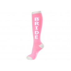 Pink Bride Knee High Socks 